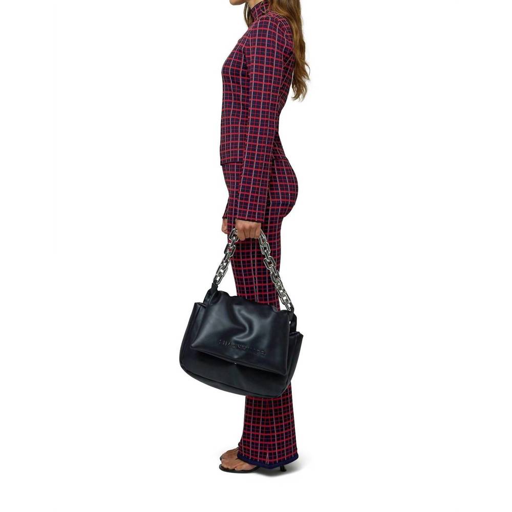 NEW SIMON MILLER rohe top in red plaid - Picture 3 of 4